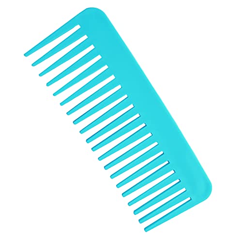 NuAngela Wide Tooth Hair Comb No Static Detangling Shower Comb for Curly Hair