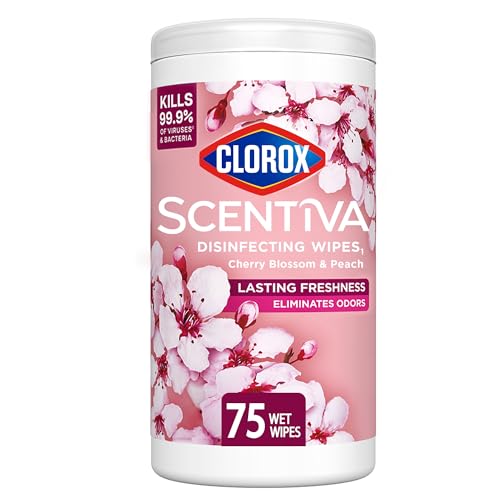 Clorox Scentiva Disinfectant Wipes - Effective Surface Cleaner