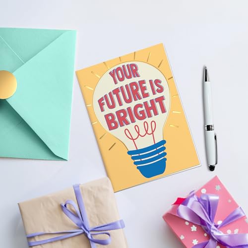 Sweetzer & Orange Gold Foil Graduation Card – 5"x7" Premium Keepsake
