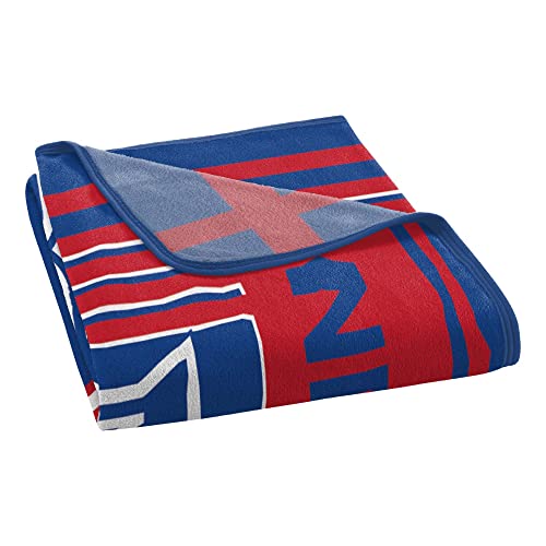 NORTHWEST Officially Licensed New York Rangers NHL Team Throw Blanket 46¡ȡ¿60¡È ? Licensed Microfiber Throw with Hockey Logos for Fans, Dorms, Game Day Couches & Fan Caves