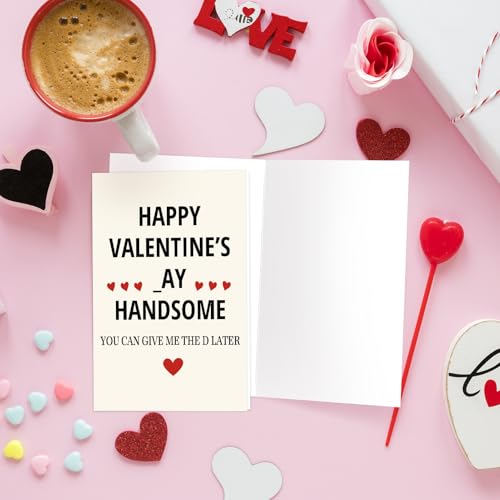 Cheeky Valentine's Day Card for Him - Funny & Playful Design