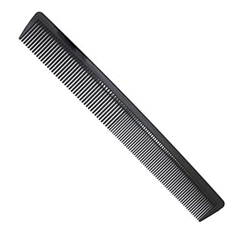 AFT90 Carbon Fiber Teasing & Barber Comb Set, Fine and Wide Tooth