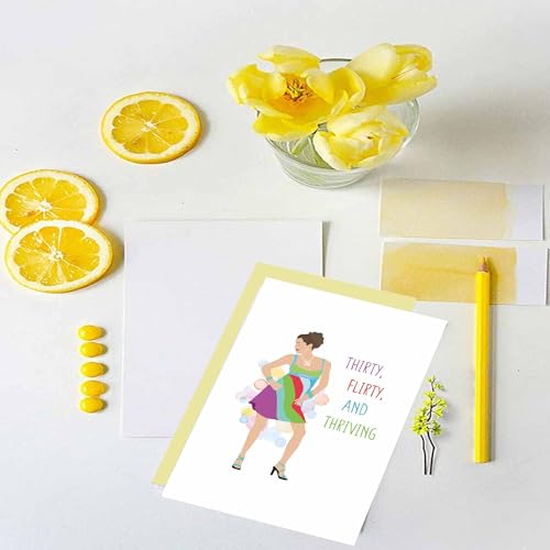 Funny 30th Birthday Card for Her | Y2K Nostalgic Gift