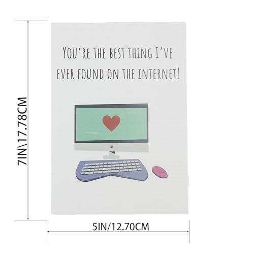 Funny Birthday Card for Husband & Boyfriend - Anniversary & Valentine's Day