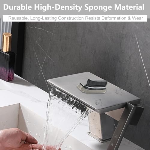 Beard Sponge for Sink - Ergonomic Hair Cleaner for Beard Trimmings
