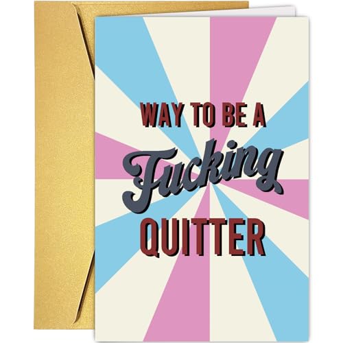 Funny Sober Anniversary Greeting Card - Version 12 - Humor Recovery Gift