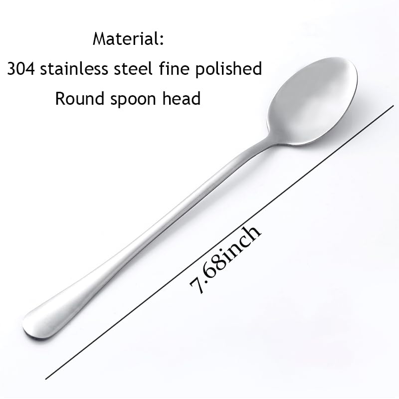 Engraved Stainless Steel Coffee Spoon for Auntie - Perfect Gift