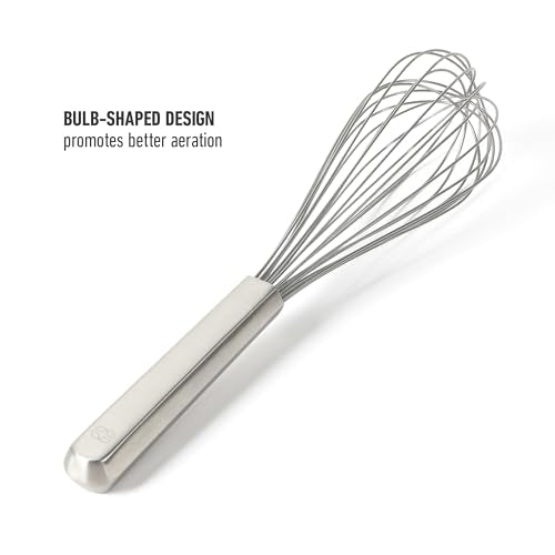 Calphalon Prime 12-Inch Balloon Whisk, Stainless Steel Kitchen Egg Beater