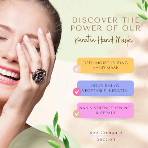 Bodipure Keratin Hand Mask & Nail Strength Deep Moisturizer