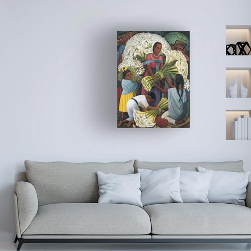 Wrapped Canvas Wall Art - Rembrandt 'Return of the Prodigal Son' Wall Art for Living Room, Bedroom, or Office D?cor - 18x24