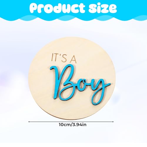It's a Boy Wooden Birth Announcement Sign - Personalized Baby Keepsake