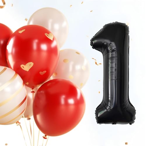 40 Inch Number 5 Foil Helium Balloon for Birthday & Party Decor