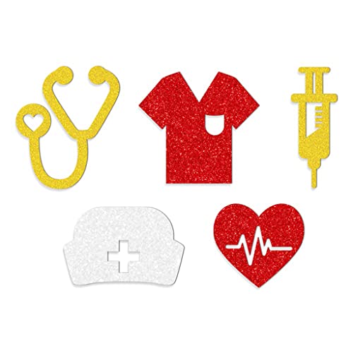 Medical Nurse Confetti 100pcs Glitter Table Scatter for Graduation