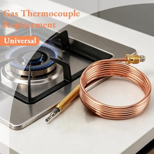 Cyrank Small Universal Gas Thermocouple Replacement Kit - 1200mm