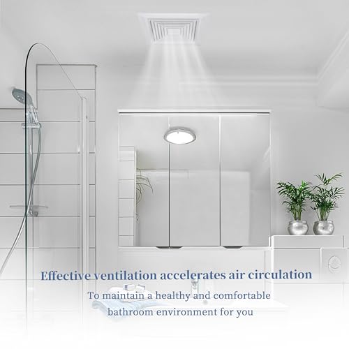 S97011723 Bathroom Exhaust Fan Cover for Broan Models - 9" x 9"