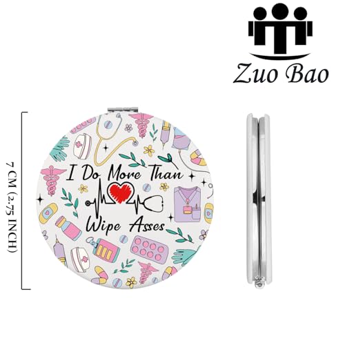 CNA Compact Makeup Mirror Certified Nursing Assistant Gift