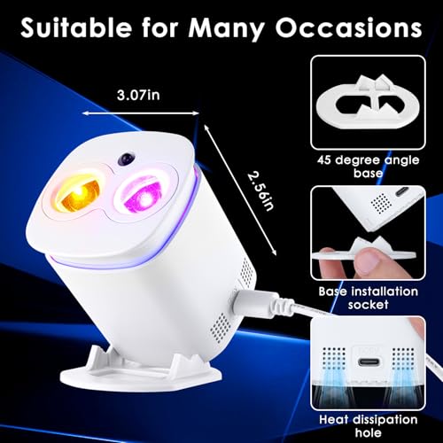 Ecorura Galaxy Sunset Projector Light with Remote and Timer, 41 Modes