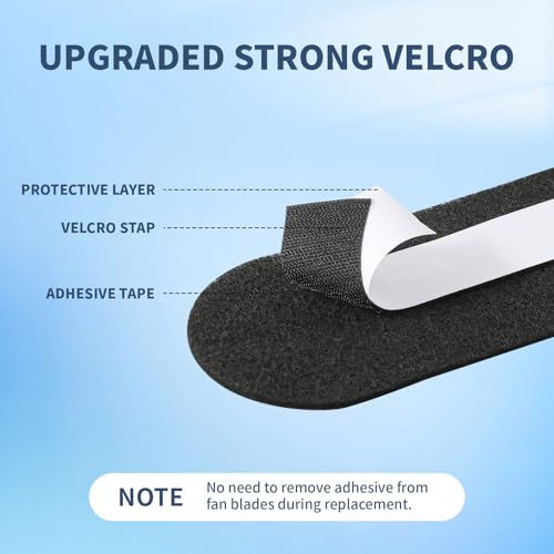 5 Pack Black Ceiling Fan Filters with Activated Charcoal