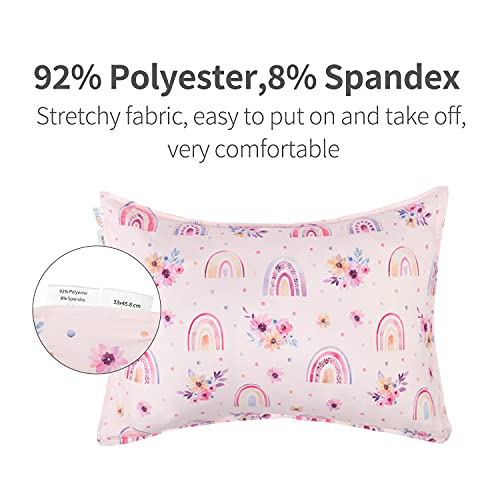 ALVABABY Toddler Pillowcase 2-Pack - Soft & Breathable for Kids
