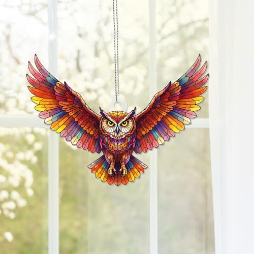 Animal Lover Christmas Ornament - Owl Holiday Decor - Merry Xmas 2026