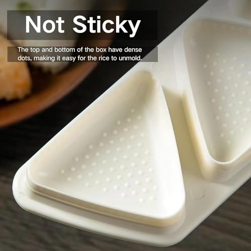 6-in-1 Onigiri Mold - Triangle Rice Ball Maker for Quick Meals