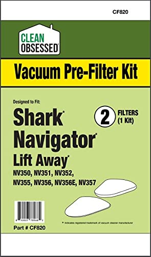 Clean Obsessed Replacement Filter for Shark Navigator Lift Away Models NV350-NV357