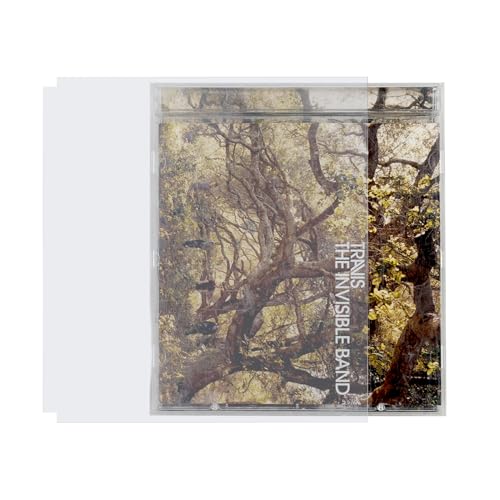 50PCS Clear Plastic CD Outer Sleeves - Anti-Static & Resealable