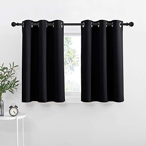 NICETOWN Blackout Curtains for Small Windows, 42x36