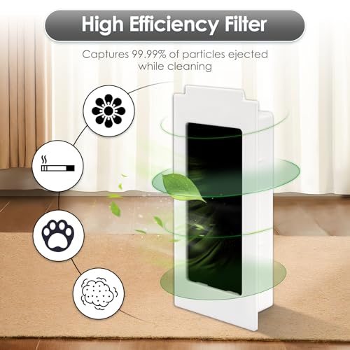 3-Pack HEPA Filters for ECOVACS DEEBOT T30S & Yeedi M12 Pro+
