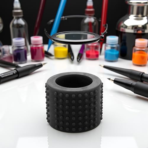 Black Silicone Tattoo Grip Cover 25x30mm for Pen Machines