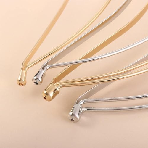 Sluswallow Silver Halo Crown Headband Goddess Metal Hair Hoops