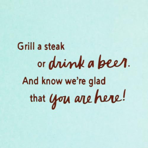 Hallmark Birthday Card for Men - Barbecue Grill Design