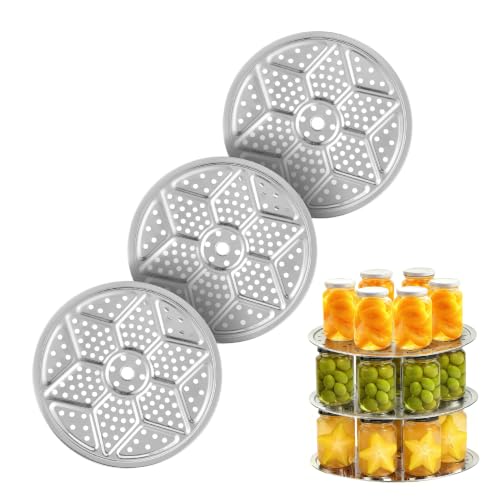 Premium Stainless Steel Canning Racks - 11 Inch, Set of 3