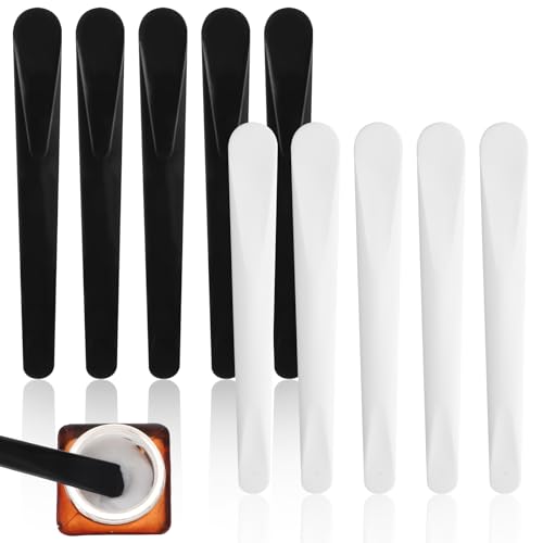 Molain Plastic Cosmetic Spatulas 10Pcs Reusable Face Mask Applicator