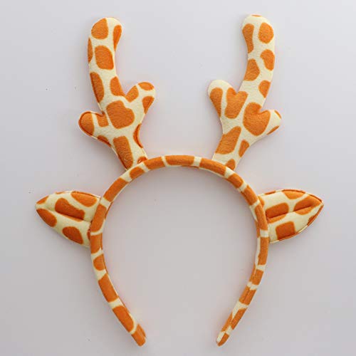 Christmas Reindeer Antlers Headband 2 Pcs Elk Horns Hair Hoops
