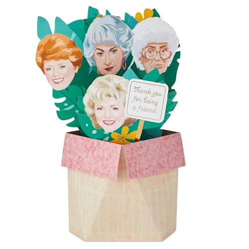Hallmark Golden Girls Pop Up Card - Thank You for Being a Friend