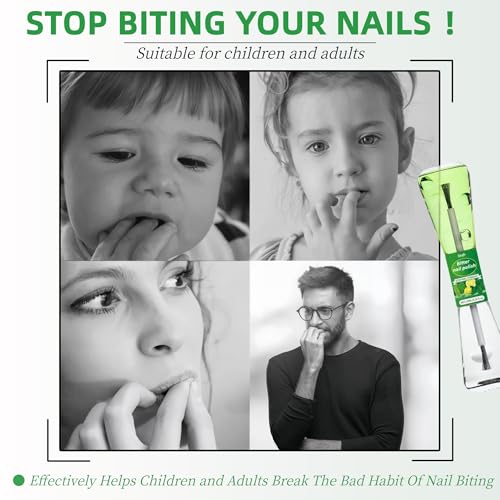 Soralis Nail Biting Treatment & Thumb Sucking Deterrent - 2-in-1 Polish