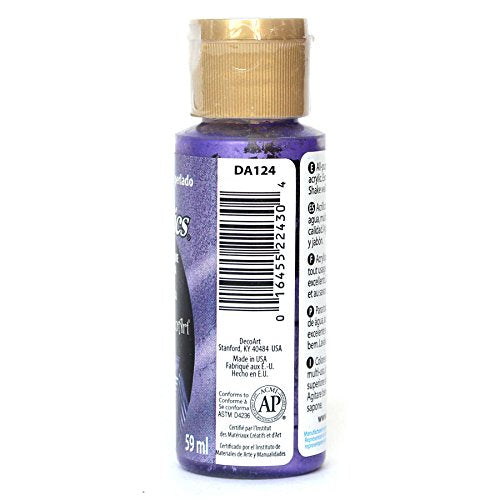 DecoArt Dazzling Metallics 2oz Purple Pearl Acrylic Paint