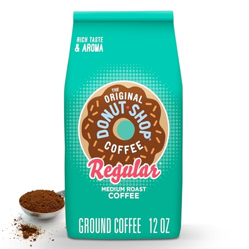 The Original Donut Shop Medium Roast Ground Coffee, 12 oz Bag