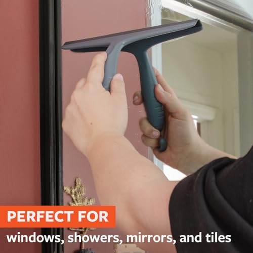 Full Circle Clean Ocean Squeegee - Gray Sustainable Shower & Window Tool