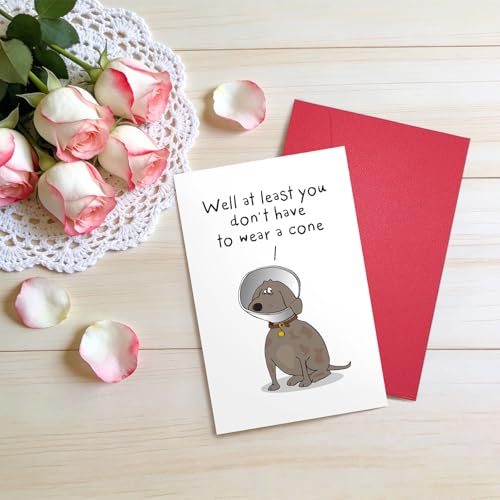 Ogeby Funny Get Well Soon Card for Man & Woman - Variation #623