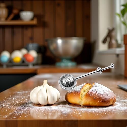 304 Stainless Steel Flour Duster for Baking and Cooking