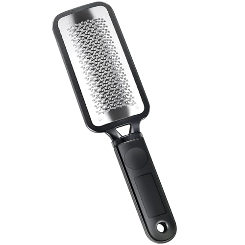 TOPMEET Professional Stainless Steel Foot File & Callus Remover for Dead Skin