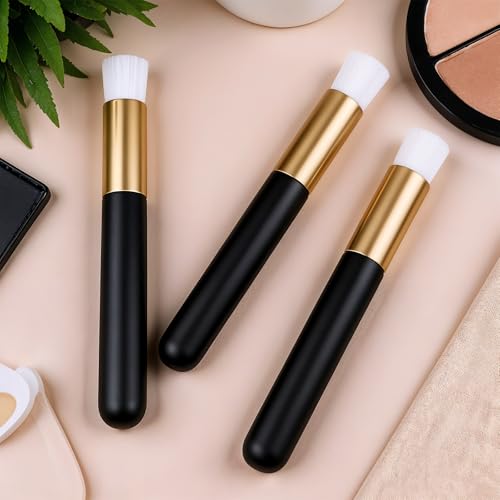 Larrel Lash Cleansing Brushes 10 Pcs - Reusable Eyelash Shampoo Brush for Deep Cleaning