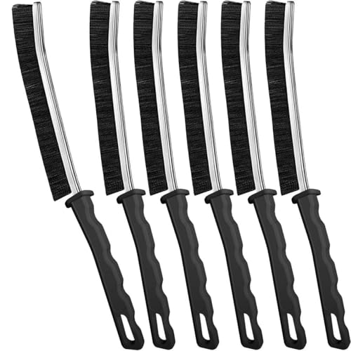 Multifunctional Crevice Cleaning Brush Set - 6 Pcs for Home & Vehicle