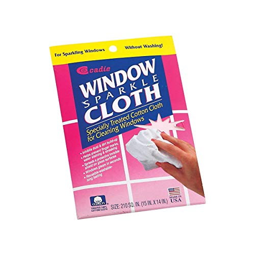 Cadie Window Sparkle Cloth - 100% Made in USA