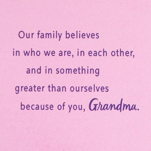 Hallmark Mother's Day Card for Grandma with Foil and Gemstones
