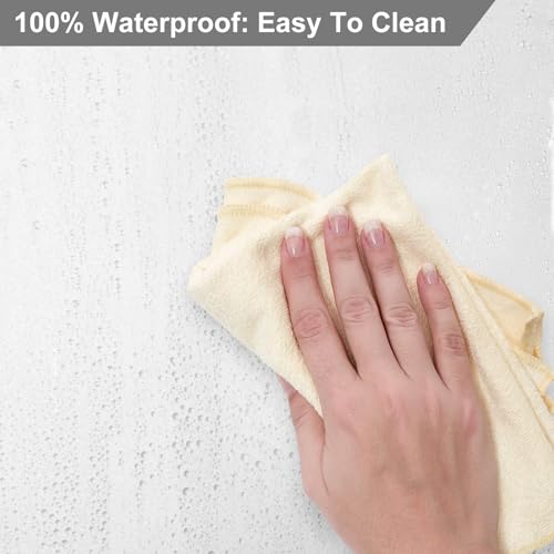 PEVA Snap-in Shower Curtain Liner 71" W x 55" L - Easy Replace