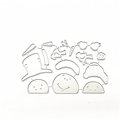 Christmas Metal Die Cuts Set for Scrapbooking & Card Making