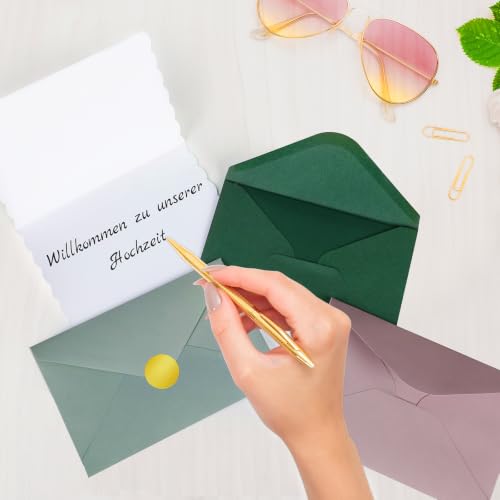 30-Pack Beautiful Blank Thank You Cards with Envelopes and Stickers